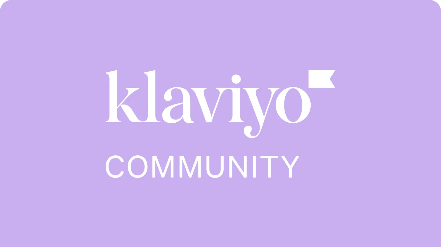 Klaviyo Community logo