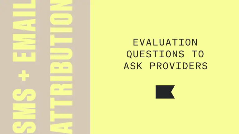 Evaluation questions to ask providers over a lemon background