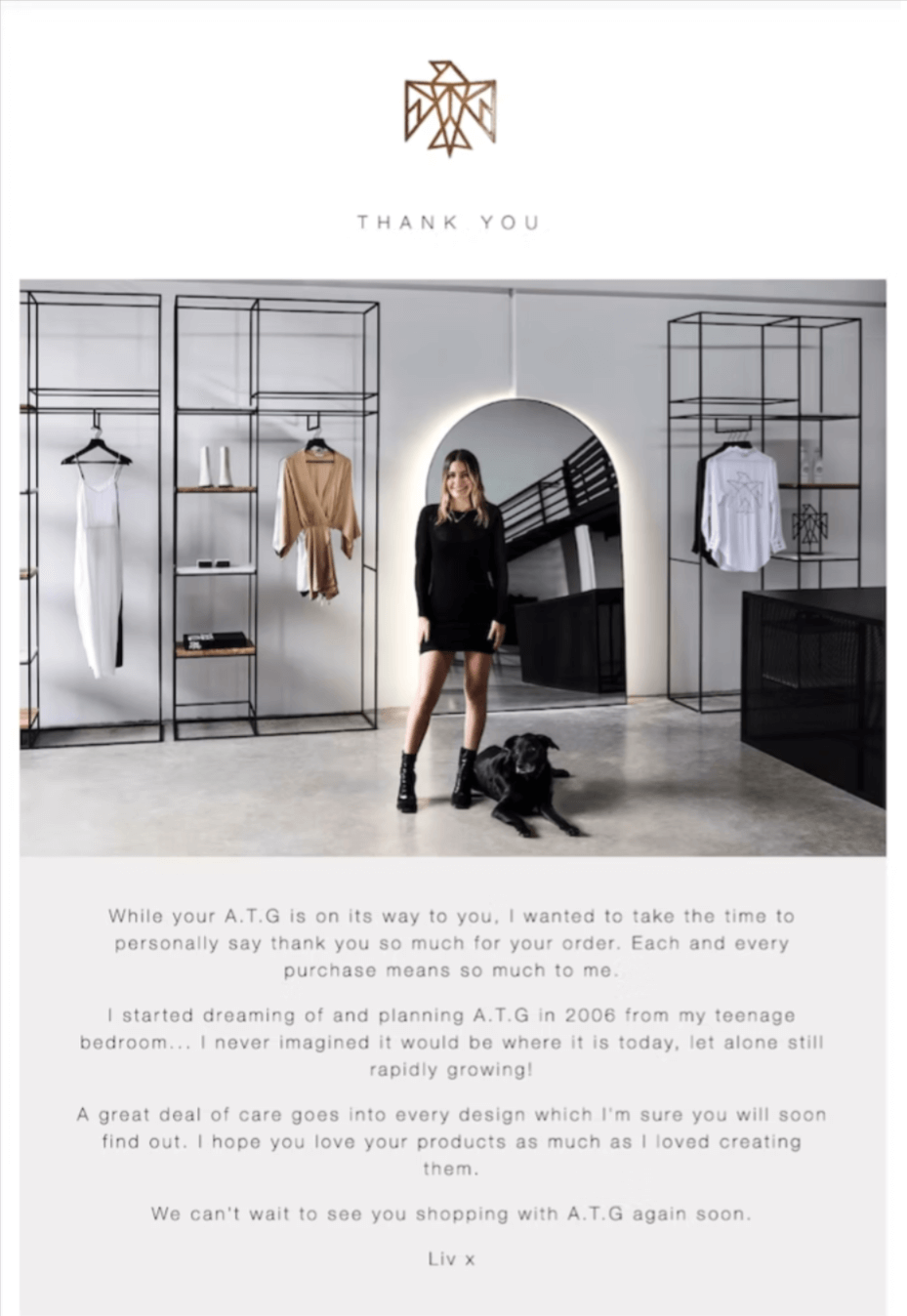 Post-purchase email guide: examples + expert advice | Klaviyo